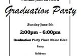 Free College Graduation Invitation Templates for Word Graduation Party Invitations Free Printable