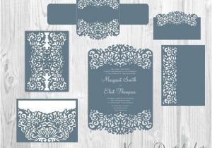 Free Cricut Wedding Invitation Template Laser Cut Wedding Invitation Templates Gate Fold Card