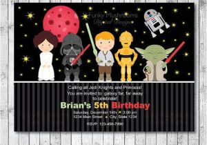 Free Digital Birthday Invitation Cards Star Wars Digital Birthday Invitation Card Printable