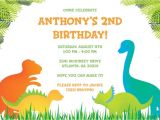 Free Dinosaur Birthday Party Invitation Template 17 Dinosaur Birthday Invitations How to Sample Templates