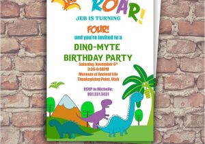 Free Dinosaur Birthday Party Invitation Template Dinosaurs Free Birthday Invitation Template Wedding