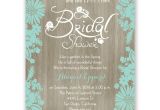 Free E Invitations for Bridal Shower Flowers and Woodgrain Petite Bridal Shower Invitation