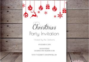 Free Editable Christmas Party Invitations Editable Holiday Invitations Printabell Create