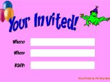 Free Electronic Party Invitations Electronic Birthday Invitations