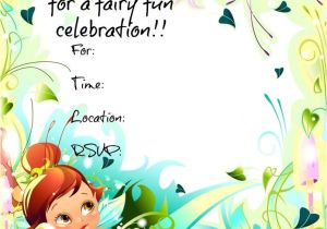 Free Fairy themed Birthday Invitations Free Printable Fairy Invitations Freeprintables