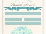 Free Fill In the Blank Bridal Shower Invitations Elegant Blooms Fill In the Blank Bridal Shower Invitation