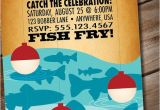 Free Fish themed Birthday Party Invitations Diy Printable Retro Fishing Birthday Party Invitation Via