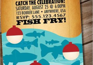 Free Fish themed Birthday Party Invitations Diy Printable Retro Fishing Birthday Party Invitation Via