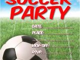 Free Football Party Invitation Templates Uk Free Kids Party Invitations soccer Party Invitation