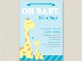 Free Giraffe Baby Shower Invitations Templates Giraffe Baby Shower Invitation Printable Baby Shower