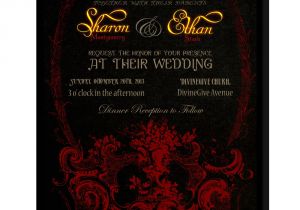 Free Gothic Wedding Invitation Templates the Gallery for Gt Black Printable Letters