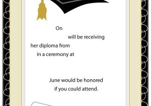 Free Graduation Invitation Printouts Printable Graduation Party Invitations