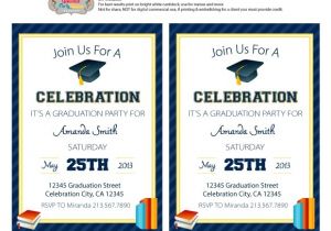 Free Graduation Party Invitations Free Graduation Party Invitation Templates