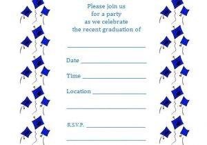 Free Graduation Party Invitations Free Printable Graduation Party Invite – Flying Caps