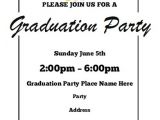 Free Graduation Party Invitations Graduation Party Invitations Free Printable