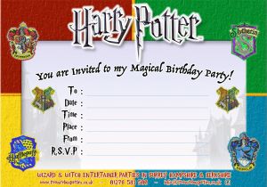 Free Harry Potter Birthday Invitation Template Harry Potter Birthday Party Invitations Free Printable