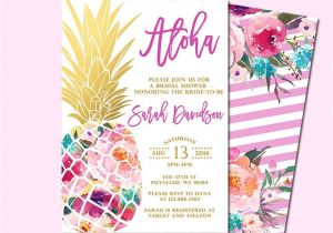 Free Hawaiian themed Bridal Shower Invitations Best 25 Hawaiian Invitations Ideas On Pinterest