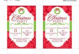 Free Holiday Party Invitation Templates Word Christmas Invitation Template