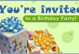 Free Invitation Ecards for Birthday Party Free Birthday Party Ecard Email Free Personalized
