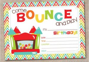 Free Jump Party Invitations 5 Best Images Of Castle Birthday Invitations Free