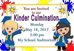 Free Kindergarten Graduation Invitations Preschool Graduation Invitations Printable Invites