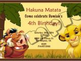 Free Lion King Birthday Invitation Template Lion King Birthday Party Invitation Ideas Free Printable