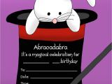 Free Magic Birthday Party Invitation Template 14 Printable Birthday Invitations Many Fun themes