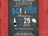 Free Male 21st Birthday Invitations Surprise 21st 30th 40th 50th Chalkboard Style Birthday