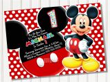 Free Mickey Mouse Birthday Invitation Templates Mickey Mouse Invitation Template Free Joy Studio Design