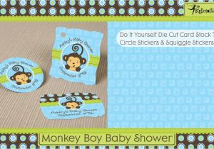Free Monkey Baby Shower Invitation Templates Design Monkey Baby Shower Invitations Templates Free