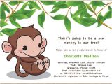 Free Monkey Baby Shower Invitation Templates Monkey Baby Shower Invitations Templates Free