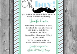 Free Mustache Baby Shower Invitation Templates How to Create Mustache Baby Shower Invitations Free