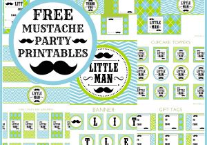 Free Mustache Birthday Party Printables the Little Prince Invitations and Free Printables Kids
