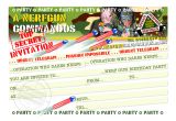 Free Nerf Gun Party Invitations Printable 1 Your Free Downloadable Birthday Party Invitation