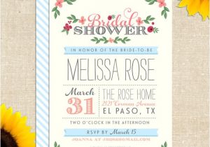 Free Online Bridal Shower Invitations Printable 6 Best Of Free Printable Bridal Shower Wedding