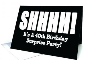 Free Online Surprise Birthday Party Invitations Surprise 40th Birthday Invitations Elegant Surprise