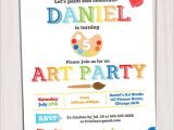 Free Paint Party Invitation Template Kids Invitation Templates 27 Free Psd Vector Eps Ai