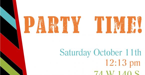 Free Party Invitation Template Free Printable Birthday Invitation Templates