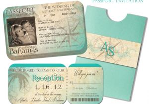 Free Passport Wedding Invitation Template Passport Wedding Invitation Templates