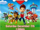 Free Paw Patrol Birthday Invitations with Photo Etsy Your Place to and Sell All Things Handmade