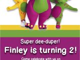 Free Personalized Barney Birthday Invitations Barney Digital Invitation by Preciouspixel On Etsy