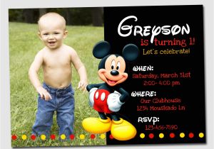 Free Personalized Mickey Mouse Birthday Invitations Birthday Invites Download Best 10 Mickey Mouse Birthday