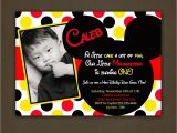 Free Personalized Mickey Mouse Birthday Invitations Mickey Mouse Birthday Invitations Personalized