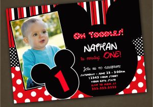 Free Personalized Mickey Mouse Birthday Invitations Unavailable Listing On Etsy