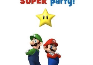 Free Personalized Super Mario Birthday Invitations Super Mario Bros Free Printable Birthday Party Invitation