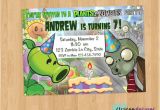 Free Plants Vs Zombies Birthday Invitation Template Unavailable Listing On Etsy