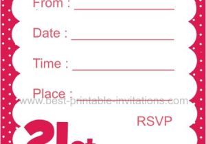 Free Printable 21st Birthday Invitations 21st Invitation Free Printable orderecigsjuice Info