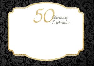 Free Printable 50th Birthday Invitations Free Printable 50th Birthday Invitations Template