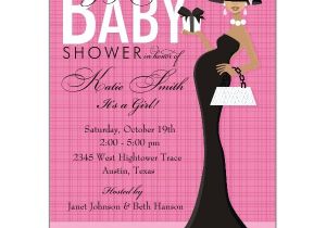 Free Printable African American Baby Shower Invitations Glam Mom African American Girl Shower Invitations