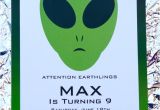 Free Printable Alien Birthday Invitations Items Similar to Alien Birthday Party Invitation Alien